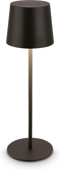 Lampă de birou LED BRILONER, cu control tactil, pe baterii, IP44 - 11x34,5 cm, negru 1