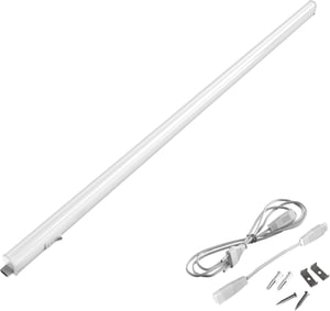 Briloner LED svjetiljka za ispod ormarića, 87,3 cm, bijela, neutralno bijelo svjetlo — Na sredini svjetiljke nalazi se manje udubljenje (stanje: vidi 2. sliku)