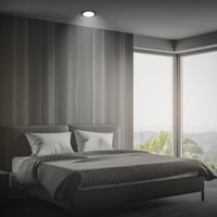 Spot LED încastrabil BRILONER 18W 1980lm lumină albă neutră, plafonieră plată 22x3 cm, negru, 230V 6