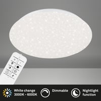 Stropné LED svietidlo BRILONER s hviezdnym efektom, stmievateľné, nastaviteľná teplota chromatickosti, 48 W, 4000 lm, priemer 49,5 cm 2