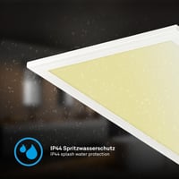 BRILONER LED stropna svjetiljka 100x25x6 cm, s daljinskim upravljačem, prigušiva, toplo-hladno bijelo svjetlo, IP44 zaštita, za kupaonicu, spavaću sobu, radionicu 5
