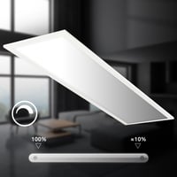 BRILONER LED stropna svjetiljka 100x25x6 cm, s daljinskim upravljačem, prigušiva, toplo-hladno bijelo svjetlo, IP44 zaštita, za kupaonicu, spavaću sobu, radionicu 6