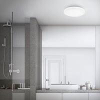 Plafonieră LED Briloner cu decor stelar, IP44, pentru baie și spații umede, lumină albă neutră, 40x6,5 cm, alb 3