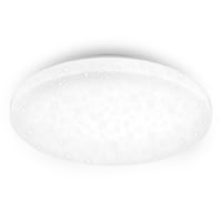 Plafonieră LED Briloner cu decor stelar, IP44, pentru baie și spații umede, lumină albă neutră, 40x6,5 cm, alb 1