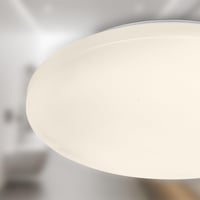LED stropné svietidlo BRILONER do kúpeľne, 24W, 2600 lm, IP44, teplé biele svetlo, 40x6,5 cm, biele, osvetlenie do kuchyne a vlhkých priestorov 5