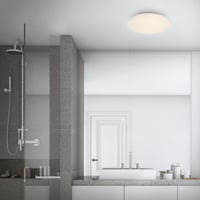 LED stropné svietidlo BRILONER do kúpeľne, 24W, 2600 lm, IP44, teplé biele svetlo, 40x6,5 cm, biele, osvetlenie do kuchyne a vlhkých priestorov 3