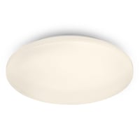 LED stropné svietidlo BRILONER do kúpeľne, 24W, 2600 lm, IP44, teplé biele svetlo, 40x6,5 cm, biele, osvetlenie do kuchyne a vlhkých priestorov 1