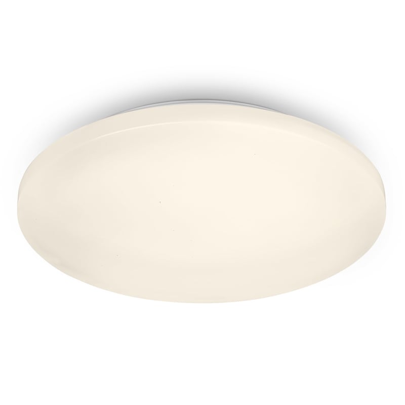 LED stropné svietidlo BRILONER do kúpeľne, 24W, 2600 lm, IP44, teplé biele svetlo, 40x6,5 cm, biele, osvetlenie do kuchyne a vlhkých priestorov