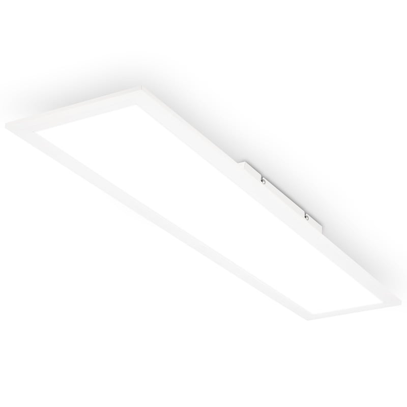 LED stropné svietidlo BRILONER do kúpeľne, 78x18x6,5 cm, 25W, 2800 lm, IP44, neutrálne biele svetlo 4000K, kúpeľňový panelové svietidlo