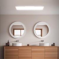 LED stropné svietidlo BRILONER do kúpeľne, 78x18x6,5 cm, 25W, 2800 lm, IP44, neutrálne biele svetlo 4000K, kúpeľňový panelové svietidlo 3