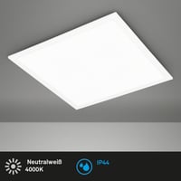 Plafonieră LED BRILONER pentru baie, protecție IP44, lumină albă neutră 4000K, panou LED, iluminat baie 2