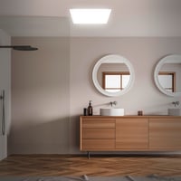 Plafonieră LED BRILONER pentru baie, protecție IP44, lumină albă neutră 4000K, panou LED, iluminat baie 3