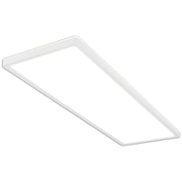 Stropné LED svietidlo BRILONER s nepriamym svetlom, 58x20x3 cm, 22W, 3000 lm, ploché, neutrálne biele svetlo, osvetlenie do obývačky a kuchyne, biele 1