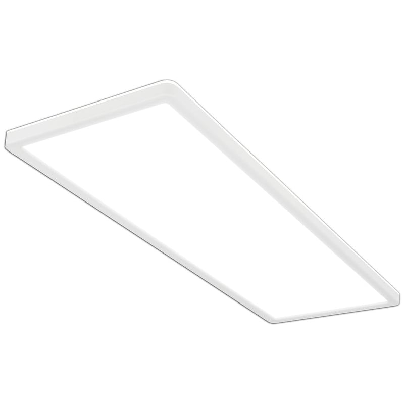 Stropné LED svietidlo BRILONER s nepriamym svetlom, 58x20x3 cm, 22W, 3000 lm, ploché, neutrálne biele svetlo, osvetlenie do obývačky a kuchyne, biele