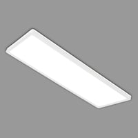 Stropné LED svietidlo BRILONER s nepriamym svetlom, 58x20x3 cm, 22W, 3000 lm, ploché, neutrálne biele svetlo, osvetlenie do obývačky a kuchyne, biele 8