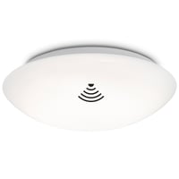LED stropné svietidlo BRILONER so snímačom pohybu a súmrakovým senzorom, 27,8x6,5 cm, biele, neutrálne biele svetlo, vhodné do kúpeľne a vlhkých priestorov 1