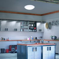 LED stropné svietidlo BRILONER so snímačom pohybu a súmrakovým senzorom, 27,8x6,5 cm, biele, neutrálne biele svetlo, vhodné do kúpeľne a vlhkých priestorov 3