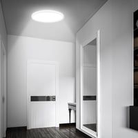 Stropné LED svietidlo BRILONER so snímačom pohybu, IP44, 42x3 cm, biele, dosah 3 m, detekcia 120 stupňov, neutrálne biele svetlo, do kúpeľne 4