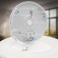 Stropné LED svietidlo BRILONER so snímačom pohybu, IP44, 42x3 cm, biele, dosah 3 m, detekcia 120 stupňov, neutrálne biele svetlo, do kúpeľne 7