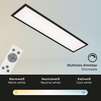 BRILONER LED stropné svietidlo bez diaľkového ovládania — Na bočnej strane sú viditeľné stopy farby, zadná strana je bez preliačenín (stav: pozri 2. obrázok) 7