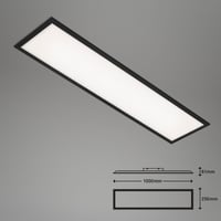 BRILONER LED stropné svietidlo bez diaľkového ovládania — Na bočnej strane sú viditeľné stopy farby, zadná strana je bez preliačenín (stav: pozri 2. obrázok) 11