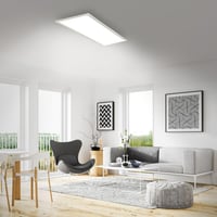 BRILONER LED stropný panel, stmievateľný, s nastavením teploty farieb a diaľkovým ovládaním, 23 W, 2200 lm, biely plast, 1000x250x48 mm 7