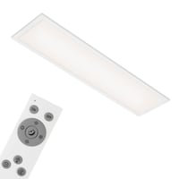 BRILONER LED stropný panel, stmievateľný, s nastavením teploty farieb a diaľkovým ovládaním, 23 W, 2200 lm, biely plast, 1000x250x48 mm 9