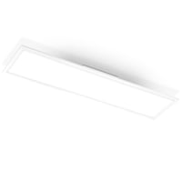 BRILONER LED stropna panel svjetiljka, ultratanka, 119,5x29,5x6 cm, 38W, 4100 lumena, neutralna bijela svjetlost, dnevni boravak, kuhinja, bijela 1
