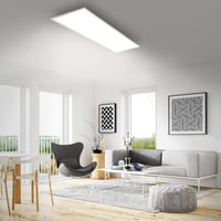 Stropný LED panel BRILONER 36 W 3800 lm stmievateľný, nastaviteľná teplota chromatickosti, s diaľkovým ovládaním, biely, 1,20 m 3