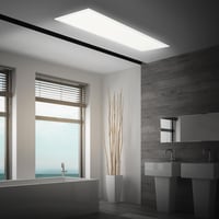 BRILONER LED panel stropna svjetiljka za kupaonicu, 100x25x6 cm, bijela, neutralno bijelo svjetlo, 4000K, IP44 zaštita, za garažu, radionicu, podrum, spavaću sobu 3
