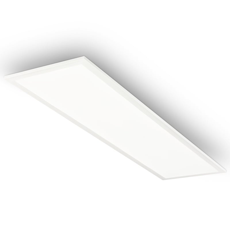 BRILONER LED panel stropna svjetiljka za kupaonicu, 100x25x6 cm, bijela, neutralno bijelo svjetlo, 4000K, IP44 zaštita, za garažu, radionicu, podrum, spavaću sobu