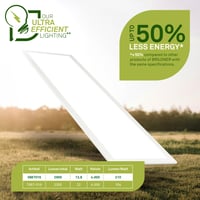 Plafonieră LED tip panou BRILONER, 100x25x6 cm, 13,8W, 2900 lm, lumină albă neutră, design plat, iluminare indirectă, sufragerie, bucătărie 6