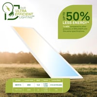 Stropné LED svietidlo BRILONER, biele, 12,6 W, 2860 lm, stmievateľné s diaľkovým ovládaním, od teplej bielej po studenú bielu, 100 x 25 x 6 cm 9