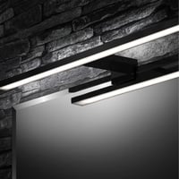 BRILONER LED osvetlenie zrkadla, kúpeľňové svietidlo, IP44, 8W, 780 lm, 4000K, 600x103x36 mm, čierne 4