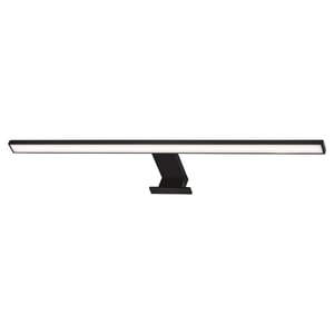 BRILONER LED svjetiljka za ogledalo, kupaonska svjetiljka, IP44, 8W, 780 lm, 4000K, 600x103x36 mm, crna
