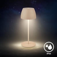 BRILONER Mini LED Asztali Lámpa Érintésvezérelt Dimmer USB-C Akkumulátor Bézs - 20 cm, Beige 7