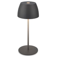 BRILONER mini LED stolna svjetiljka s upravljanjem na dodir, na baterije, IP44 - antracit - 8x20 cm 1