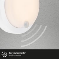 BRILONER Mozgásérzékelős Kültéri Fali Lámpa Akkumulátoros 700 lm Meleg Fehér - White 3