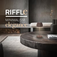 BRILONER Riffle Mini LED asztali lámpa, vezeték nélküli, IP44, érintésvezérlés, homokbarna 2