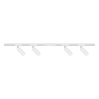 BRILONER Set tračnog sustava rasvjete, 4x LED reflektor, zakretni, stropna svjetiljka, reflektor, 1,5 m, bijeli 1