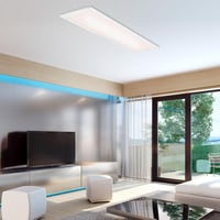 BRILONER Ultra-Vékony LED Mennyezeti Lámpa 22W 2400 Lumen Természetes Fehér Nappali Konyha - White, Modern 5