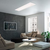 BRILONER Ultra-Vékony LED Mennyezeti Lámpa 22W 2400 Lumen Természetes Fehér Nappali Konyha - White, Modern 4