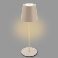 Lampă de birou BRILONER USB-C cu control tactil, variator gradual, alb cald, rezistentă la apă IP44, 36 cm - bej 10