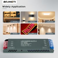 BRIMETI LED Tápegység 12V 100W 220V AC/DC Átalakító 8.3A Vezérlő 7