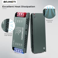 BRIMETI LED Tápegység 12V 100W 220V AC/DC Átalakító 8.3A Vezérlő 4