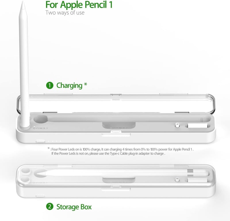 BRIMFORD Apple Pencil töltő 1-2 generáció vezeték nélküli töltőtok