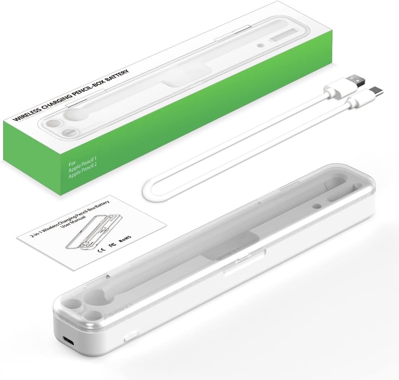 BRIMFORD Apple Pencil töltő 1-2 generáció vezeték nélküli töltőtok