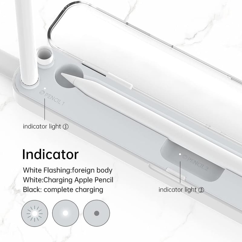 BRIMFORD Apple Pencil töltő 1-2 generáció vezeték nélküli töltőtok