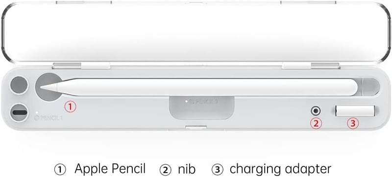 BRIMFORD Apple Pencil töltő 1-2 generáció vezeték nélküli töltőtok