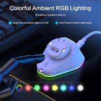 BRIMFORD RGB egér töltőállomás Logitech G PRO X/G502/G703/G903, Razer Basilisk/Viper/DeathAdder 7